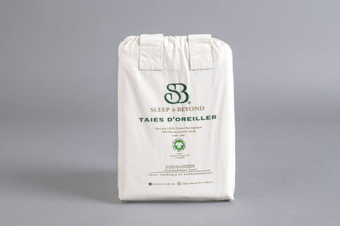 Sleep & Beyond Organic 300 TC Percale Pillowcases