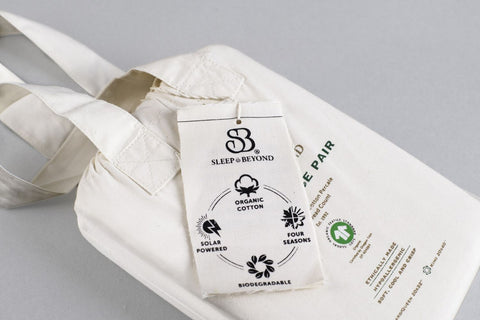 Sleep & Beyond Organic 300 TC Percale Pillowcases