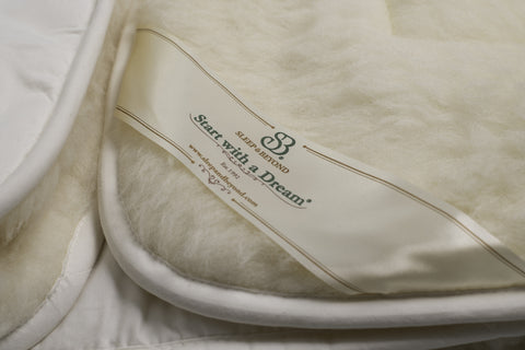Sleep & Beyond myDual Pad Wool Mattress Pad