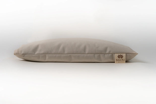 Sachi Organics Buckwheat & Millet Support Hull Pillows - Natural Linens