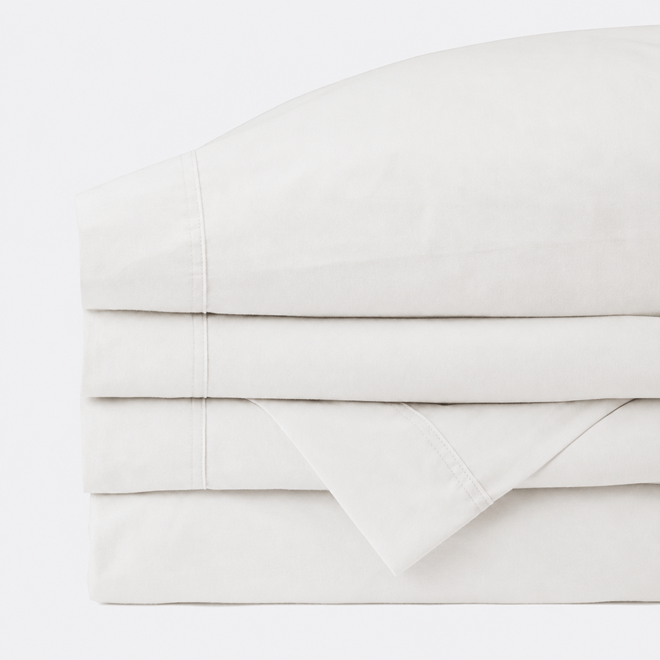 Red Land Cotton Basic Sheet Set | Natural Linens