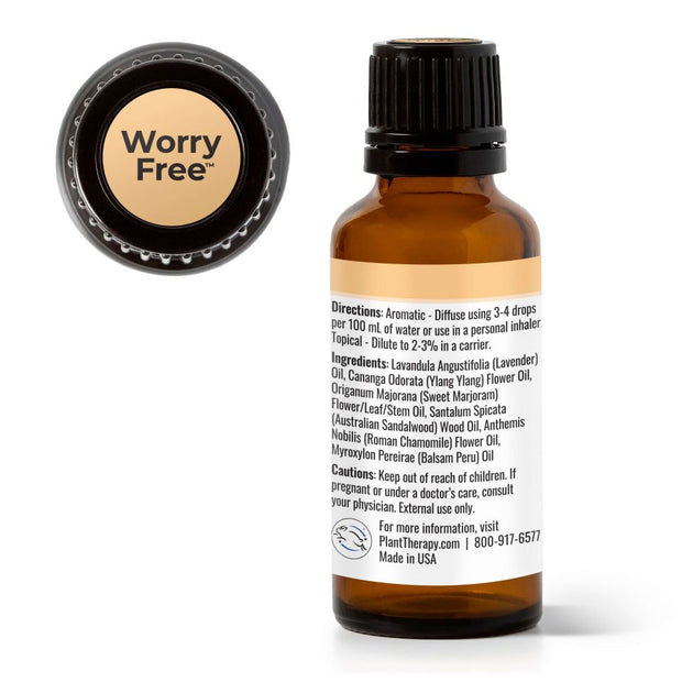 Plant Therapy Worry Free Essential Oil Blend