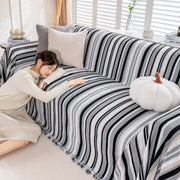 Slipcover KAS™ Modern Minimalist Sofa Throw Cover Cotton Knit Throws for Couch Scratch Proof Couch Cover