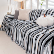 Slipcover KAS™ Modern Minimalist Sofa Throw Cover Cotton Knit Throws for Couch Scratch Proof Couch Cover