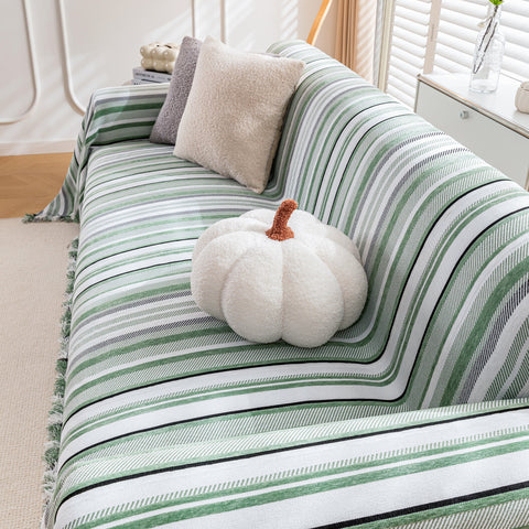 Slipcover KAS™ Modern Minimalist Sofa Throw Cover Cotton Knit Throws for Couch Scratch Proof Couch Cover