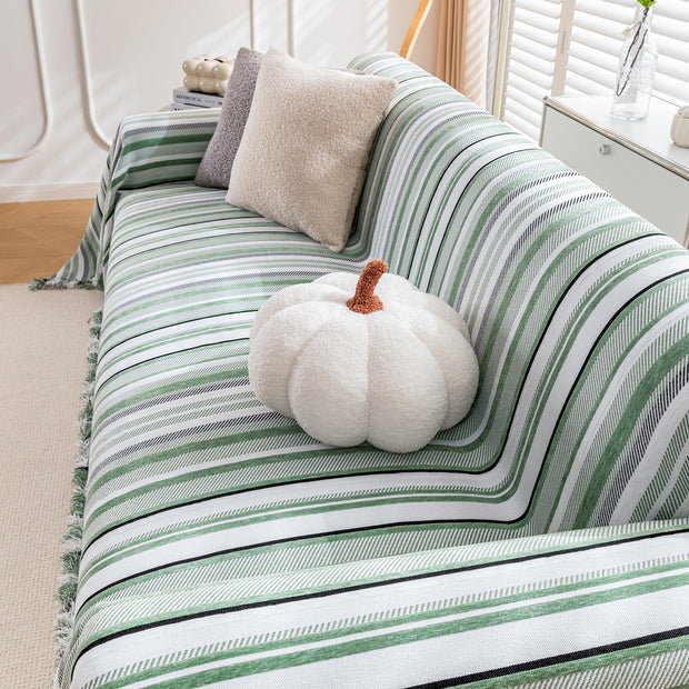 Slipcover KAS™ Modern Minimalist Sofa Throw Cover Cotton Knit Throws for Couch Scratch Proof Couch Cover