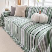 Slipcover KAS™ Modern Minimalist Sofa Throw Cover Cotton Knit Throws for Couch Scratch Proof Couch Cover