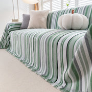 Slipcover KAS™ Modern Minimalist Sofa Throw Cover Cotton Knit Throws for Couch Scratch Proof Couch Cover