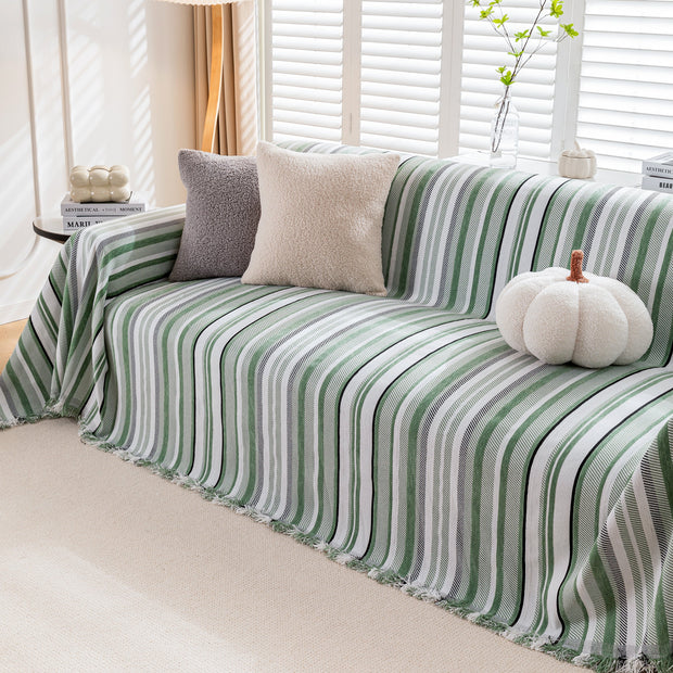 Slipcover KAS™ Modern Minimalist Sofa Throw Cover Cotton Knit Throws for Couch Scratch Proof Couch Cover