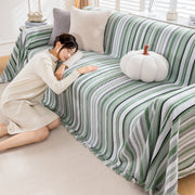 Slipcover KAS™ Modern Minimalist Sofa Throw Cover Cotton Knit Throws for Couch Scratch Proof Couch Cover