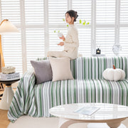 Slipcover KAS™ Modern Minimalist Sofa Throw Cover Cotton Knit Throws for Couch Scratch Proof Couch Cover