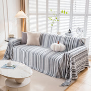 Slipcover KAS™ Modern Minimalist Sofa Throw Cover Cotton Knit Throws for Couch Scratch Proof Couch Cover