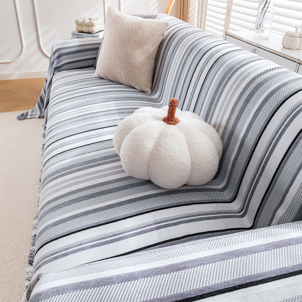 Slipcover KAS™ Modern Minimalist Sofa Throw Cover Cotton Knit Throws for Couch Scratch Proof Couch Cover