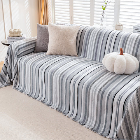 Slipcover KAS™ Modern Minimalist Sofa Throw Cover Cotton Knit Throws for Couch Scratch Proof Couch Cover