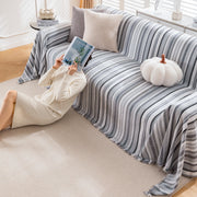 Slipcover KAS™ Modern Minimalist Sofa Throw Cover Cotton Knit Throws for Couch Scratch Proof Couch Cover