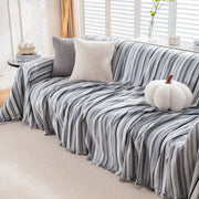 Slipcover KAS™ Modern Minimalist Sofa Throw Cover Cotton Knit Throws for Couch Scratch Proof Couch Cover