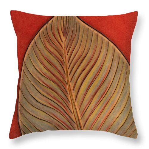 EarthWise Designs Leaf I - Throw Pillow