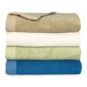 BedVoyage Luxury Viscose from Bamboo Cotton 8-pc Towel Collection (2 Bath, 2 Hand, 4 Washcloths) - Natural Linens
