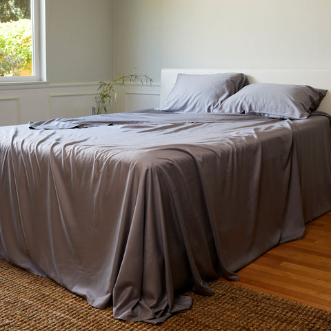 BedVoyage Luxury 100% Viscose from Bamboo Bed SPLIT King (Adjustable Bed) Sheet Set - Natural Linens