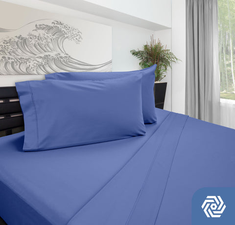 DreamFit® Premium Bamboo-Rich Pillowcase Set (Enhanced Bamboo) - Natural Linens