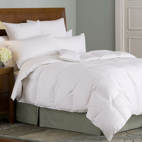 Downright Organa 650+ Hungarian White Goose Down Comforter - Natural Linens