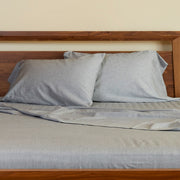 BedVoyage Mélange Viscose from Bamboo Cotton Pillowcase Sets - Natural Linens