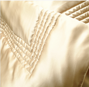 kumi kookoon Classic Collection Silk-Filled Throws - Natural Linens