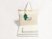 Organics and More Naturesoft Organic Cotton 280 TC Sateen Sheet Sets - Natural Linens