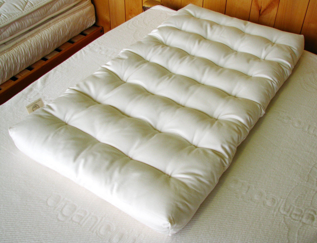 Organic cotton bassinet mattress top