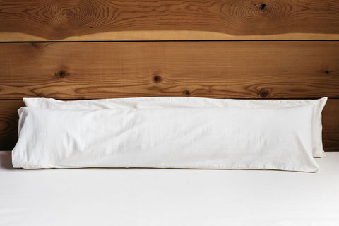 Holy Lamb Organic Body Pillow - Natural Linens