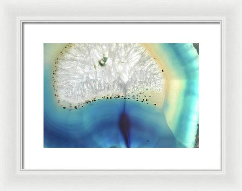 EarthWise Designs Crystal Blue - Framed Print