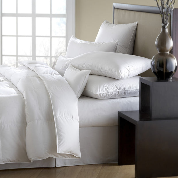 Downright Mackenza 560+ White Down Pillows - Natural Linens