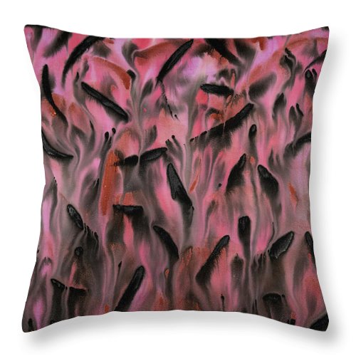 EarthWise Designs Flamingo Flame - Throw Pillow