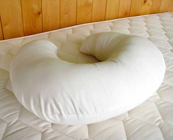Holy Lamb Organics Nursing Pillow - Natural Linens