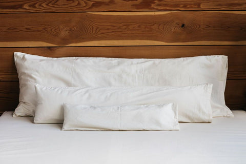 Holy Lamb Organic Body Pillow - Natural Linens