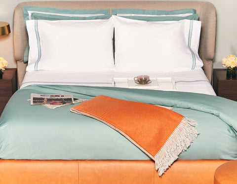 Bellino Tivoli Hotel Collection Pillowcases - Natural Linens