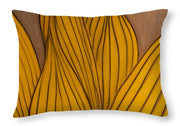 EarthWise Designs Yellow Petals - Throw Pillow